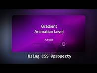 Video thumbnail for We can FINALLY animate gradients with CSS!