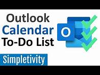 Video thumbnail for How to Use Outlook Calendar as a To-Do List (Tips & Tricks)