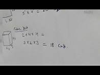 Video thumbnail for How to calculate Cubic Meter, Cubic Feet and Square feet Area || Area Calculation