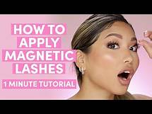 Video thumbnail for How To Apply Magnetic Lashes - 1 Minute Tutorial!