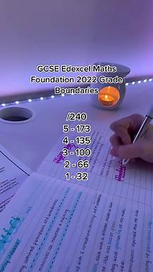 Video thumbnail for gcseobjectives (Kaylee) 🎯✏️ (@gcseobjectives) - Edexcel GCSE Maths Foundation 2022 Grade Boundaries Explained