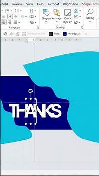 Video thumbnail for Creative animation for your thank you slide #powerpointtutorial #powerpointtips #powerpointhacks