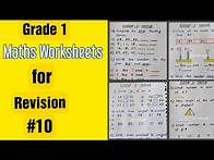 Video thumbnail for Grade 1 Maths Worksheets for Revision #10 | #dailypracticeworksheets