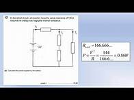 Video thumbnail for A Level Physics: Electricity: Mock Exam