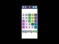 Video thumbnail for Word Search (by OpenMyGame) - free offline word puzzle game for Android and iOS - gameplay.