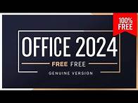 Video thumbnail for Download and Install Office 2024 From Microsoft For Free [UPDATED]