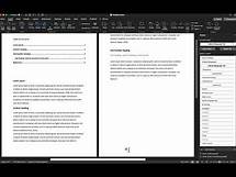 Video thumbnail for How to format a reference list in Word using Endnote in APA 7 style.