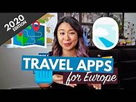 Video thumbnail for 20 TRAVEL APPS YOU MUST DOWNLOAD (FOR EUROPE) | Free Genius Travel Apps for iPhone & Android!