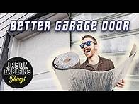 Video thumbnail for Make Your OLD Garage Door Better! (Weatherstripping, Insulation, Radiant Barrier)