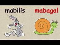 Video thumbnail for Mga salitang magkasalungat