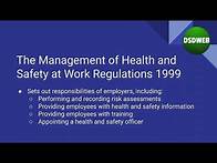 Video thumbnail for Identify legislation relating to health and safety in a care setting