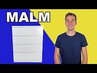 Video thumbnail for *UPDATED* | MALM 4 Drawer Chest IKEA Tutorial