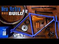 Video thumbnail for Restoring and modernizing vintage touring bicycle frame | Neo Retro Gravel Hybrid Bike |