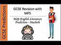 Video thumbnail for GCSE AQA English Literature Paper 1 2023 - Macbeth Prediction