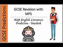 Video thumbnail for GCSE AQA English Literature Paper 1 2023 - Macbeth Prediction