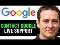 Video thumbnail for How To Contact Google Support Live Chat 2025! (FULL GUIDE)