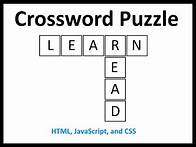 Video thumbnail for Making A Crossword Puzzle With HTML, JS, And CSS