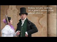 Video thumbnail for Dressing up a Regency Gentleman