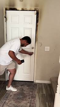 Video thumbnail for Us running to another emergency and a great example of why fire rated doors and fire rated drywall in a garage is so important. Lesson of the day don’t grill in your garage case you didn’t know not a good idea. #fire #bbq #firrateddoors #firesafety #firesafetytips #justanotherday #fyp #generalcontractingtips #generalcontractor #lasvegas #gclasvegas