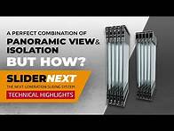 Video thumbnail for Frameless Sliding Glass System Technical Highlights - SliderNext