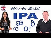 Video thumbnail for How to Read IPA - Learn How Using IPA Can Improve Your Pronunciation