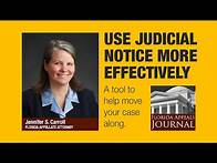 Video thumbnail for Judicial notice: What it is and how to use it effectively