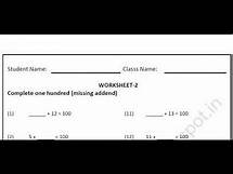 Video thumbnail for Grade 3 maths printable worksheets