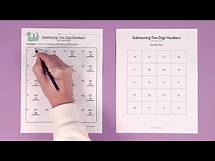 Video thumbnail for Double Digit Subtraction With Regrouping Worksheet