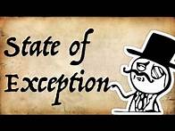 Video thumbnail for Political Philosophy: the State of Exception