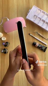 Video thumbnail for Poly Gel Nail Extension Set