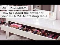 Video thumbnail for DIY - Extend the drawer of your IKEA MALM dressing table