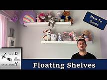 Video thumbnail for How To Install Floating Shelves. IKEA Floating Shelves. Floating shelf DIY