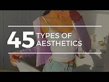 Video thumbnail for 45 TYPES OF AESTHETICS | Find your Aesthetic (Guide)