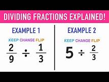Video thumbnail for Dividing Fractions in 3 Easy Steps