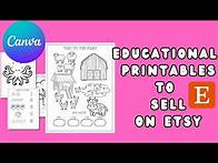Video thumbnail for Children’s worksheets that you can make with Canva and ChatGPT | FULL TUTORIAL