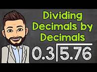 Video thumbnail for How to Divide a Decimal by a Decimal | Math with Mr. J