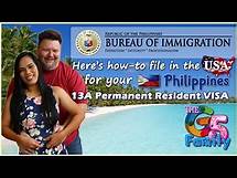 Video thumbnail for How to get your Philippines 13A Permanent Resident VISA in the U.S.!