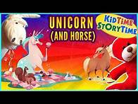 Video thumbnail for UNICORN (and Horse) - Unicorn Books for Kids Read Aloud!