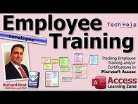 Video thumbnail for Tracking Employee Training and/or Certifications in Microsoft Access