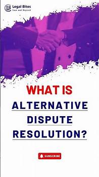 Video thumbnail for What is Alternative Dispute Resolution - ADR | Legal Bites Academy