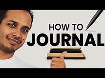 Video thumbnail for How to Journal : a step by step guide