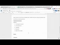 Video thumbnail for Writing a Lab Report: The Experimental Procedures