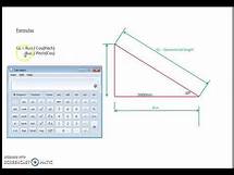 Video thumbnail for Pitched roof calculations. Part 2 - Calculations
