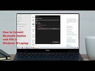Video thumbnail for How to Fix Bluetooth Connecting Issue “Enter the PIN for your Device” in Laptop