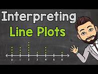 Video thumbnail for Reading Line Plots with Whole Numbers | Interpreting Line Plots