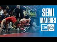 Video thumbnail for Every Match from the Semifinal Round of the 2024 Big Ten Wrestling Championships | March 9, 2024
