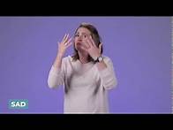 Video thumbnail for Learn How to Sign Sad in ASL | LearnHowToSign.org