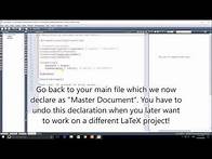 Video thumbnail for Bibliography / Citations in LaTeX | Tutorial | Video 1 | Basic Usage | BibLaTeX, Biber, Texmaker
