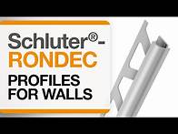 Video thumbnail for How to install tile edge trim on walls: Schluter®-RONDEC profile