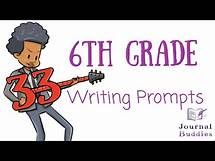 Video thumbnail for 6th Grade Writing Prompts